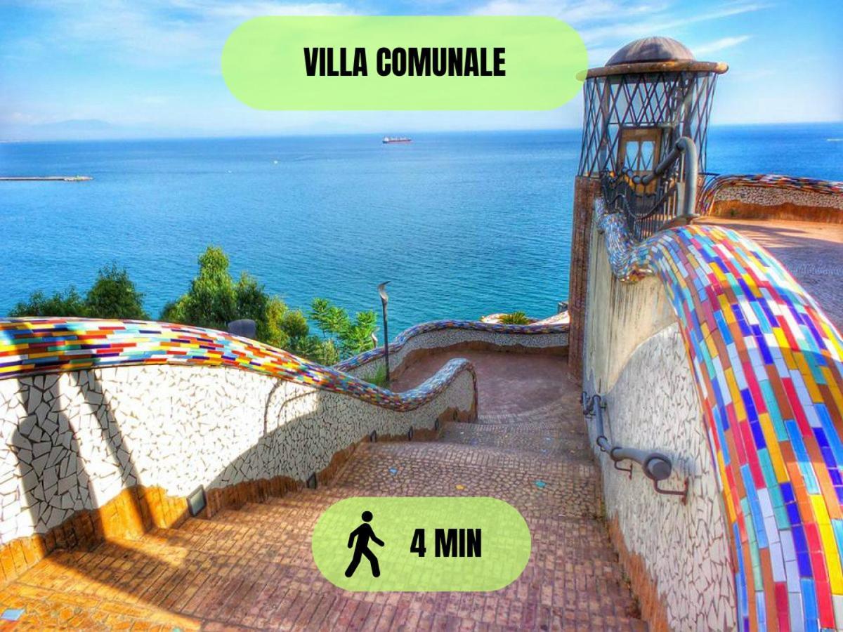 ---5 Minutes From The Sea ---Panorama And A-C Bed & Breakfast Vietri Ngoại thất bức ảnh
